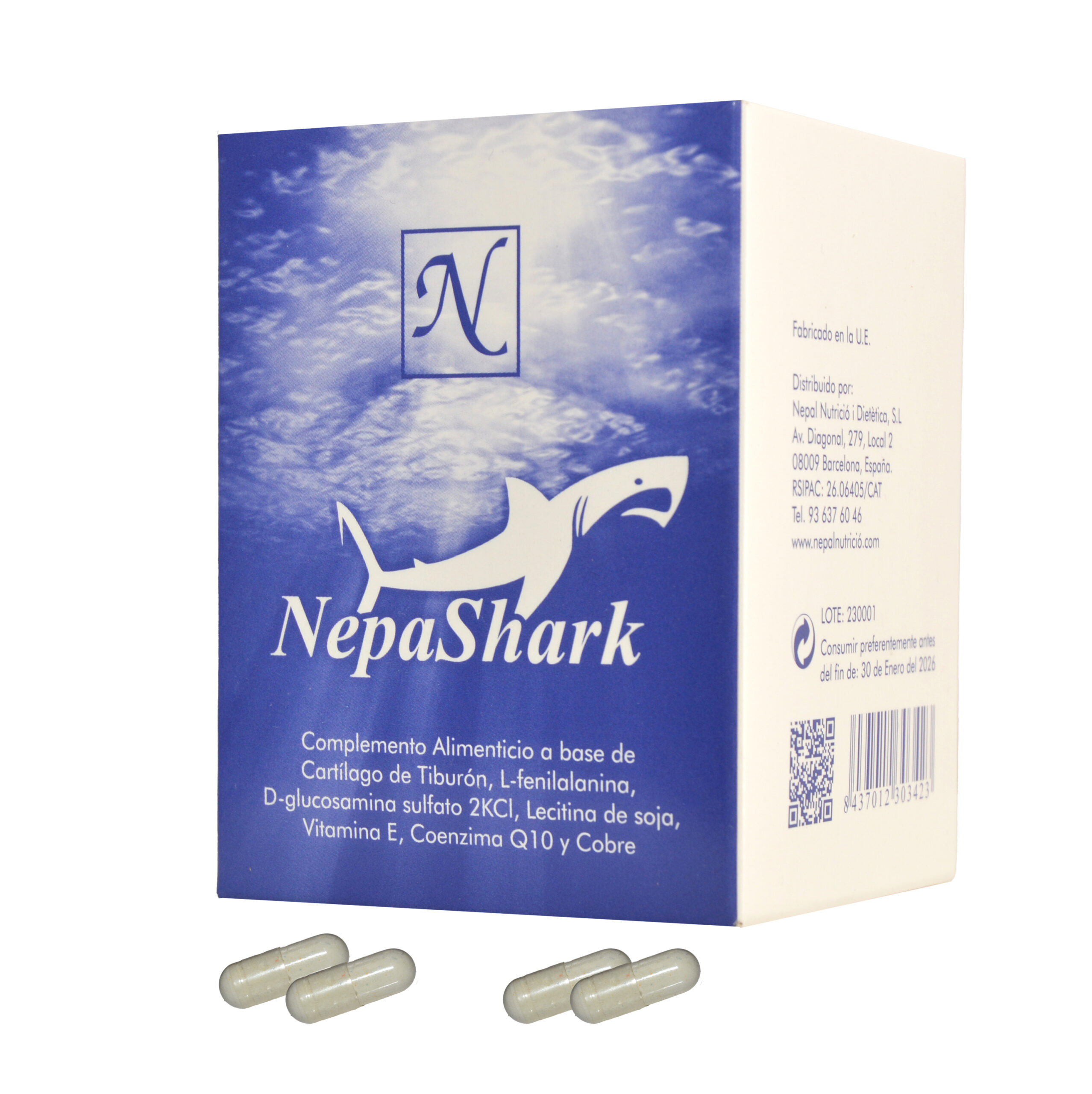 NEPASHARK Cápsulas (No disponible)